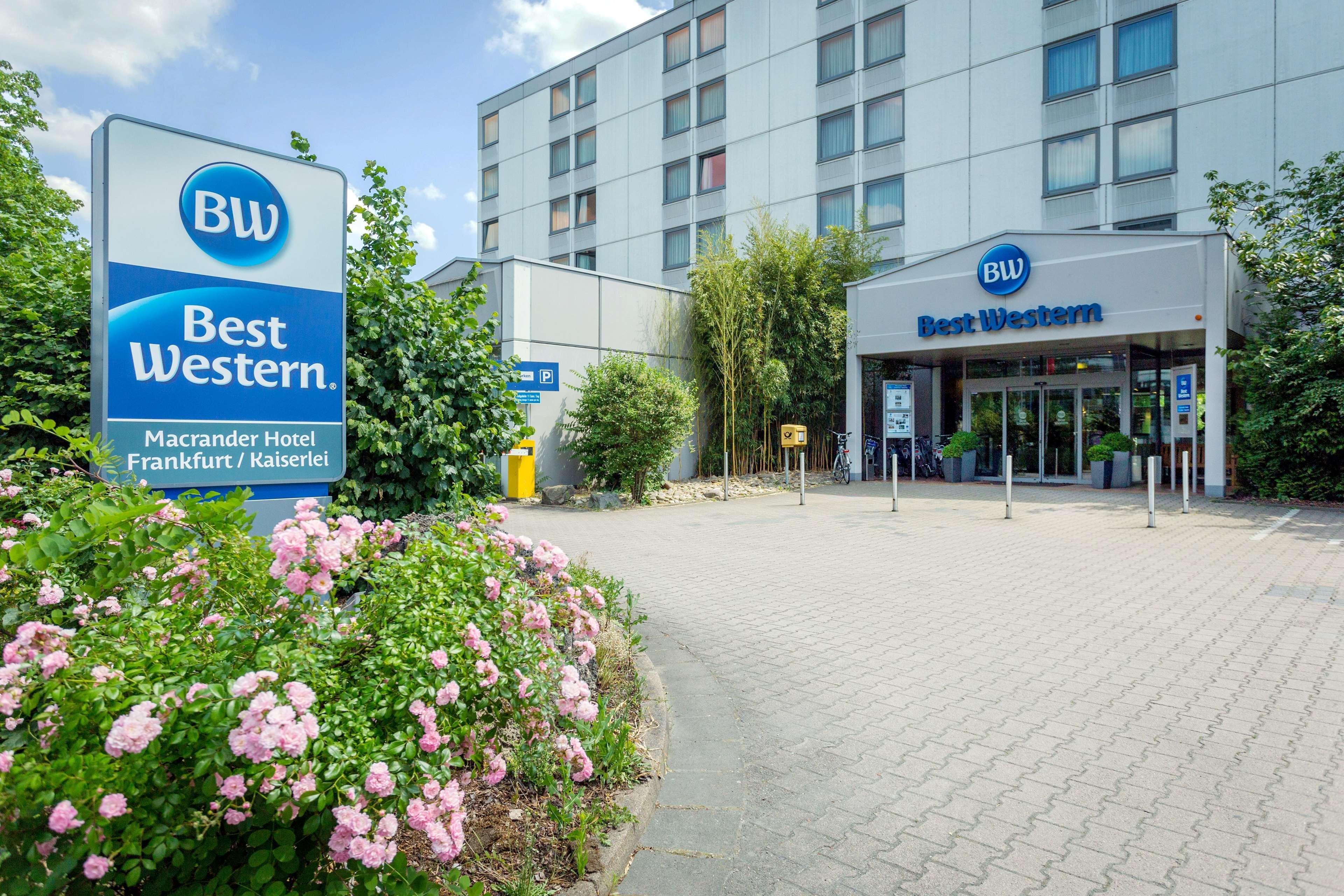 Best Western Macrander Hotel Frankfurt/Kaiserlei Offenbach del Meno Exterior foto